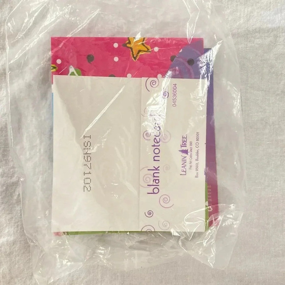 VTG 6/pk BLANK Greeting Cards Shoes Stars Funny Leanin' Tree Lori Wiseman - Picture 13 of 14